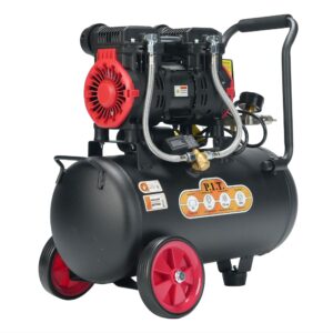 Компрессор электрич. безмасляный P.I.T. PAC24-C2 (1,5кВт, 210 л/мин, 8бар, 24л, 2цил, 2 выхода)