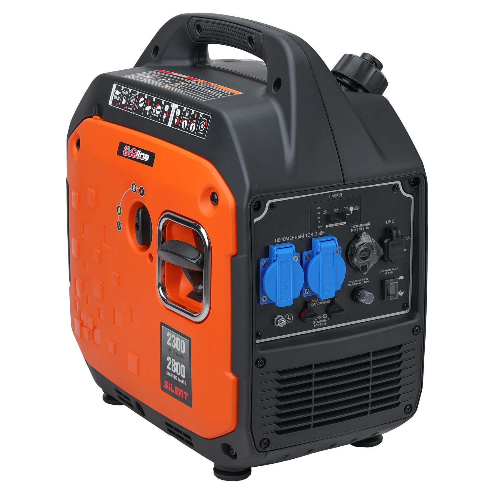 Генератор бензиновый EVOline BQH 2800 (произведено Zongshen)