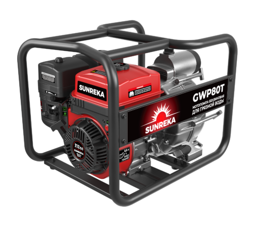 Мотопомпа бензиновая SUNREKA GWP80T
