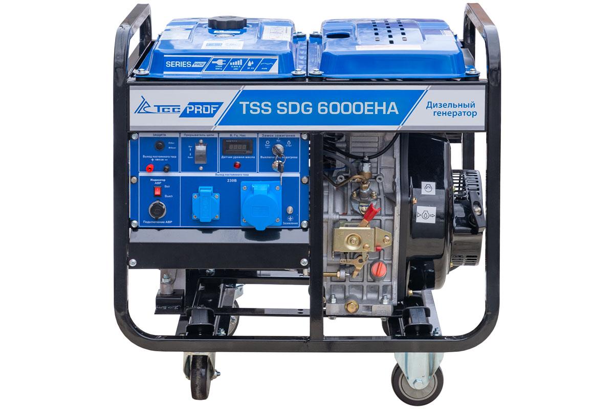 Дизель генератор TSS SDG 6000EHA — изображение 2
